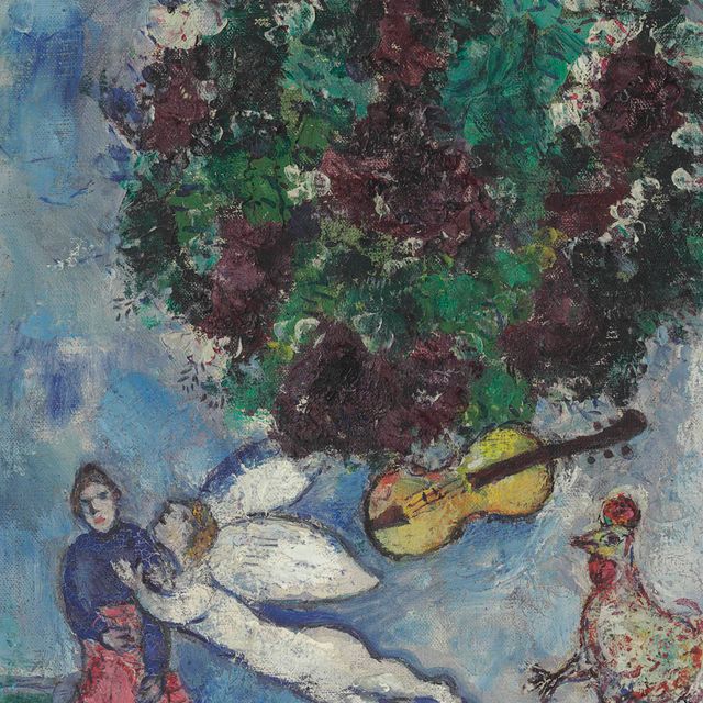 Marc Chagall — Синий цвет
