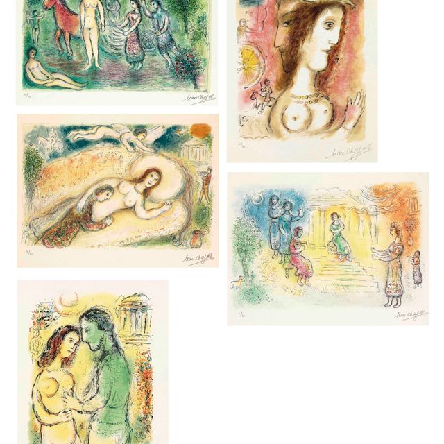 Marc Chagall — Одиссей , (M. 749-830; C. books 96)