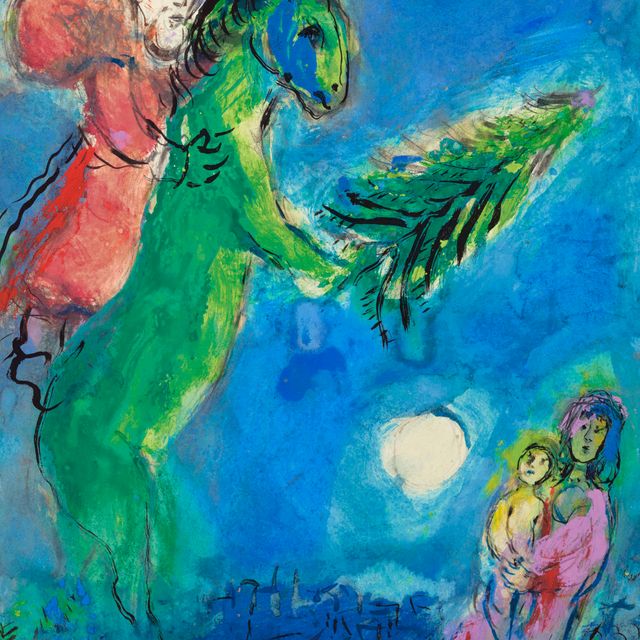 Marc Chagall — Мать моего отца Ноэля