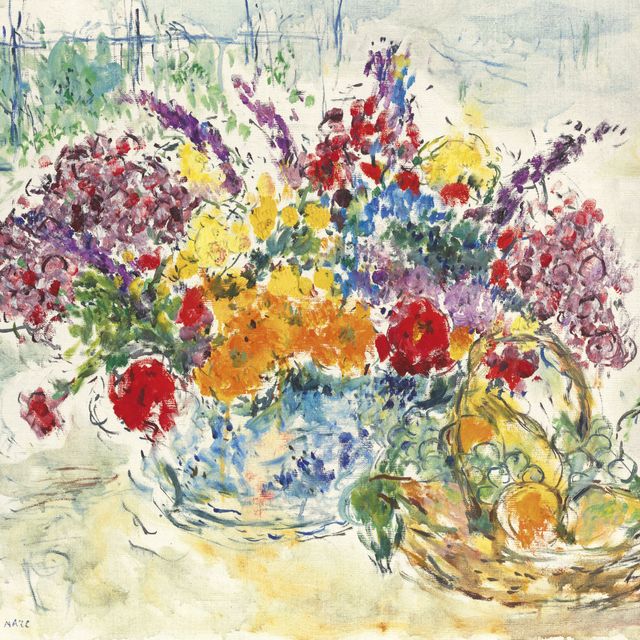 Marc Chagall — Фрукты и цветы для украшения