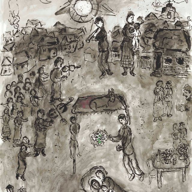 Marc Chagall — Яркий отель Le soleil