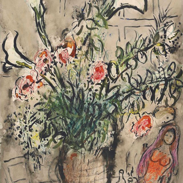 Marc Chagall — Букет арумов