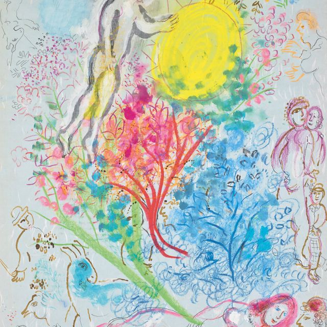 Marc Chagall — Желтое солнце