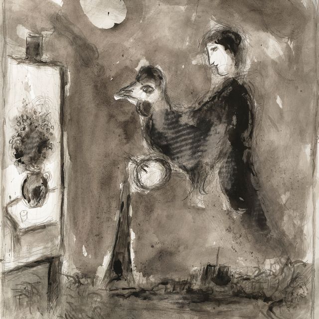 Marc Chagall — Прогулка по Парижу