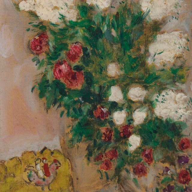 Marc Chagall — Ваза с лилиями
