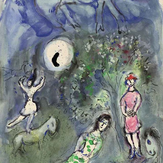 Marc Chagall — Персонажи цирка