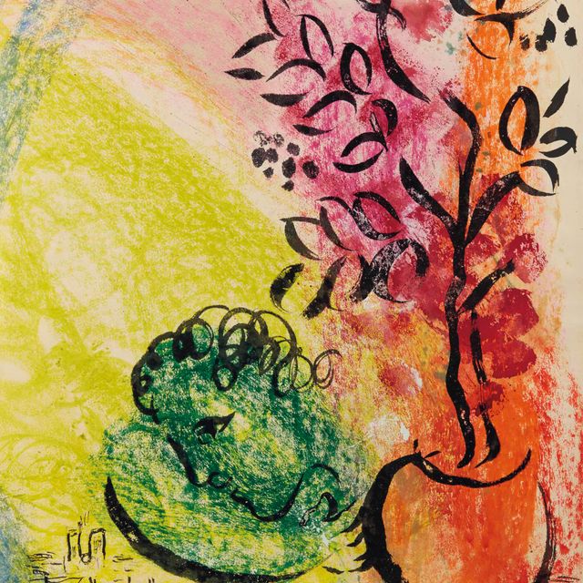 Marc Chagall — Парижский букет