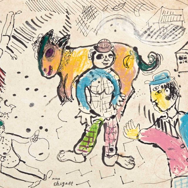 Marc Chagall — Сцена из кампании
