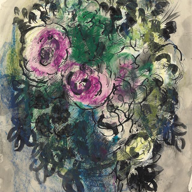 Marc Chagall — Розы