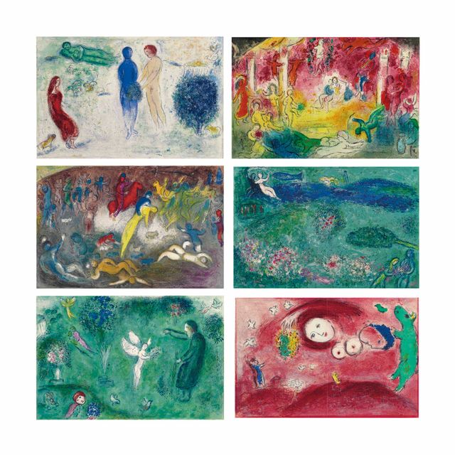 Marc Chagall — Дафнис и Хлоя