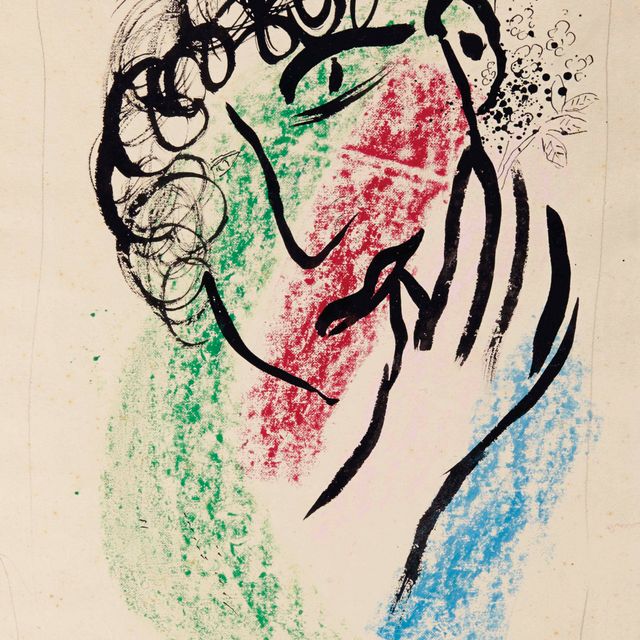 Marc Chagall — Автопортрет