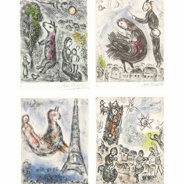 Marc Chagall — Песни : девятнадцать пластинок