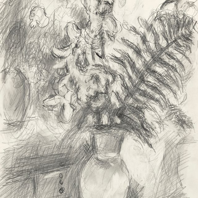 Marc Chagall — Интерьер для букетов