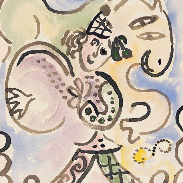 Marc Chagall — Ле Цирк