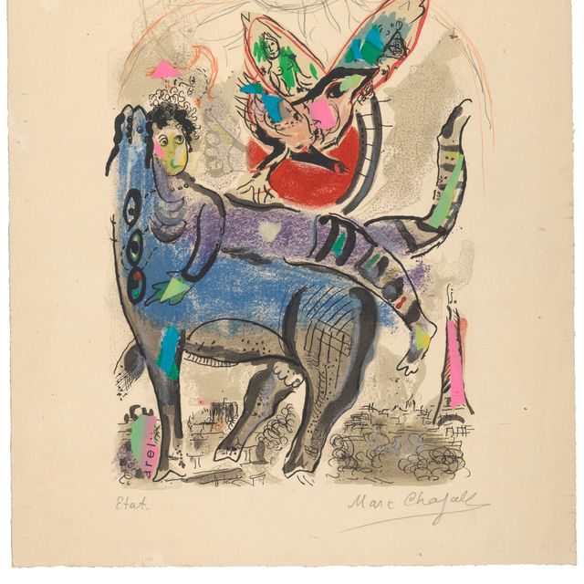 Marc Chagall — Макет для вас синий