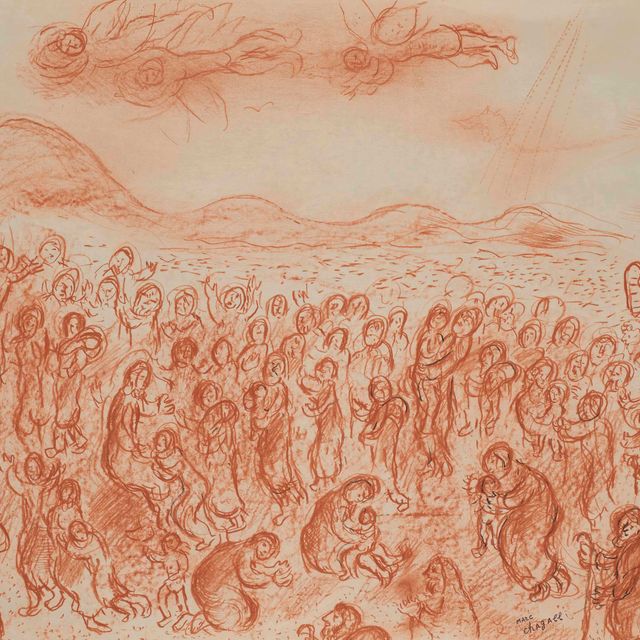 Marc Chagall — Вылазка в Египет