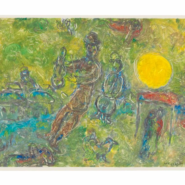 Marc Chagall — Мария в солнечном свете
