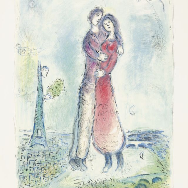 Marc Chagall — Радость (M. 976)