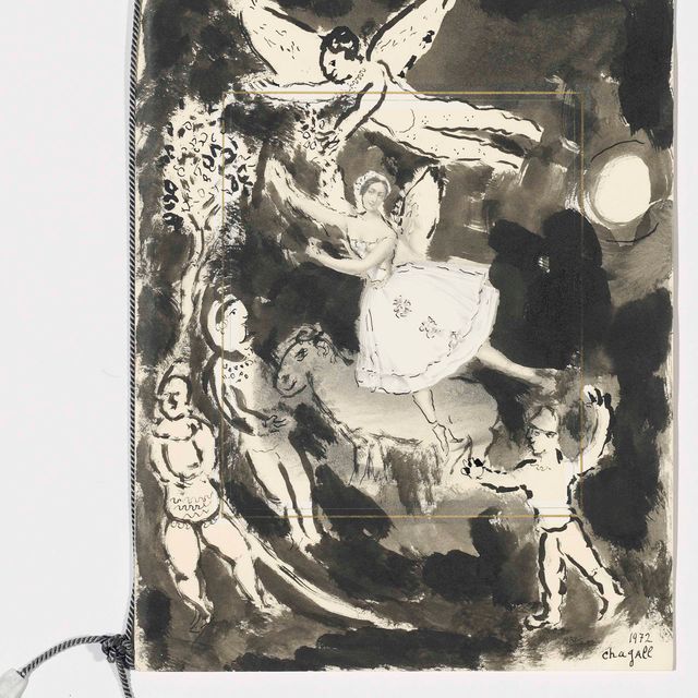 Marc Chagall — История Жизели