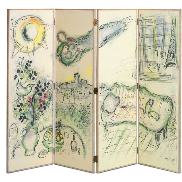 Marc Chagall — Паравент (M. 390)