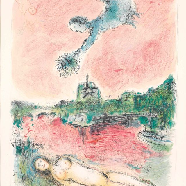 Marc Chagall — Улица Нотр-Дам