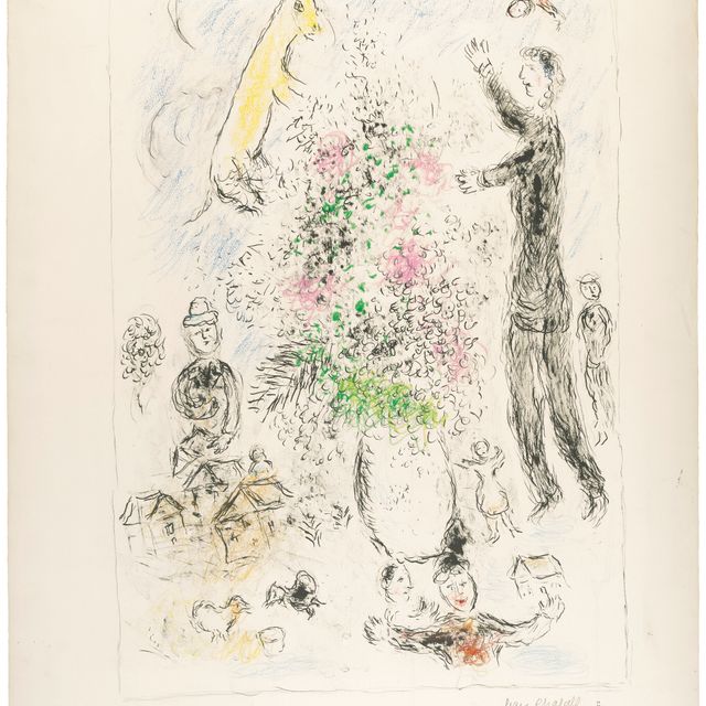 Marc Chagall — Макет для лилы
