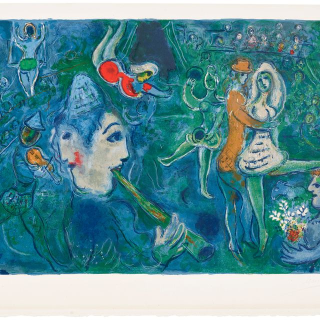 Marc Chagall — Le Cirque : один принт
