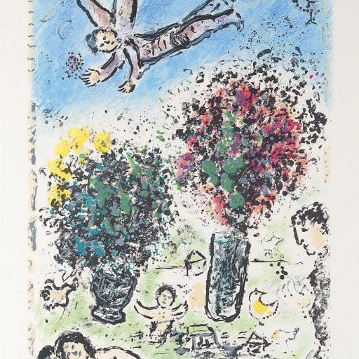 Marc Chagall — Серия старинных литографий Марка Шагала (1035-1049 гг.)