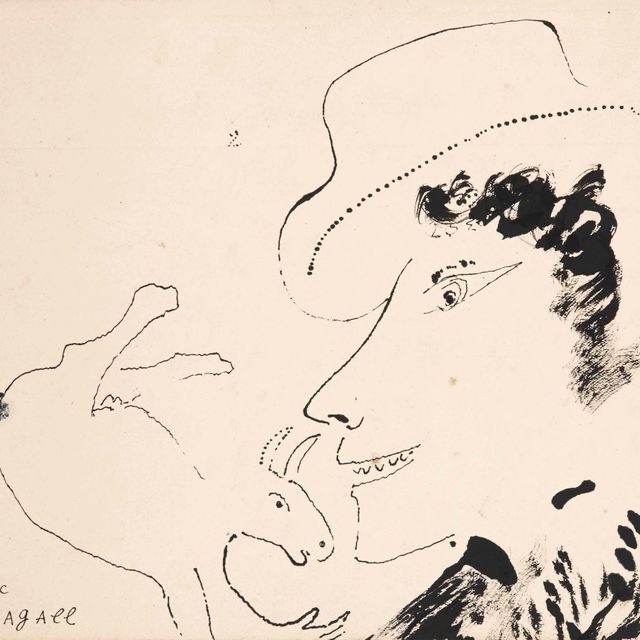 Marc Chagall — Автопортрет
