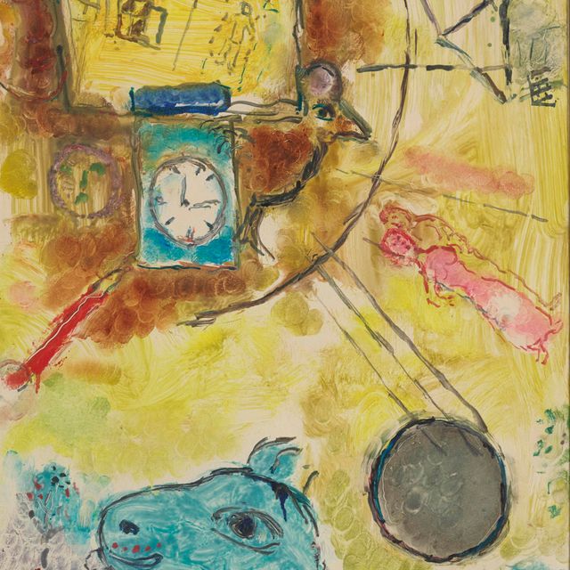 Marc Chagall — Маятник (Cramer 106)