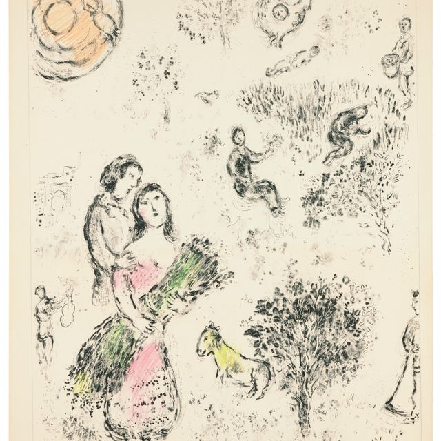 Marc Chagall — Макет для четырех сезонов