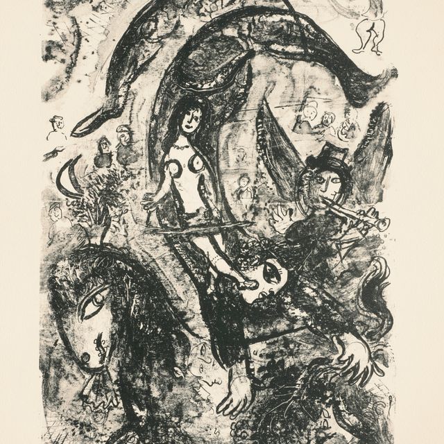 Marc Chagall — Профессиональный акробат