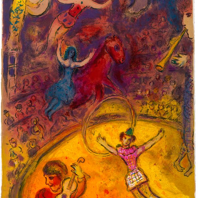 Marc Chagall — Le Cirque : одна тарелка