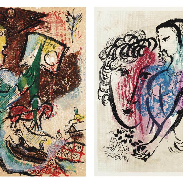 Marc Chagall — "Поэмы", Джеральд Кремер, Женева, 1968 (С. 74)