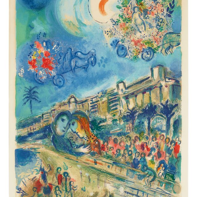 Marc Chagall — Батай де Флер, из Ниццы и Лазурного берега