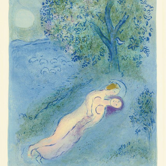 Marc Chagall — История о Филетасе из "Дафниса и Хлои" (М. 323; см. С. книги 46)