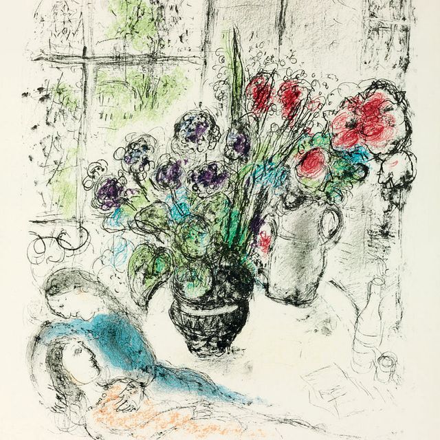 Marc Chagall — Букет любви (M. 842)