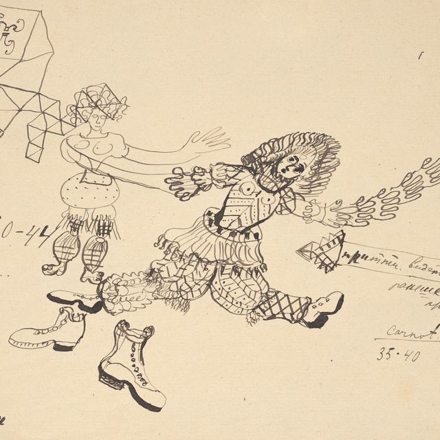 Marc Chagall — Венир войр а Карно, 35-40