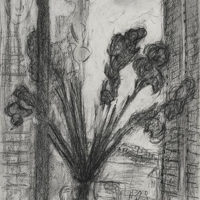 Marc Chagall — Букет а-ля фенетр