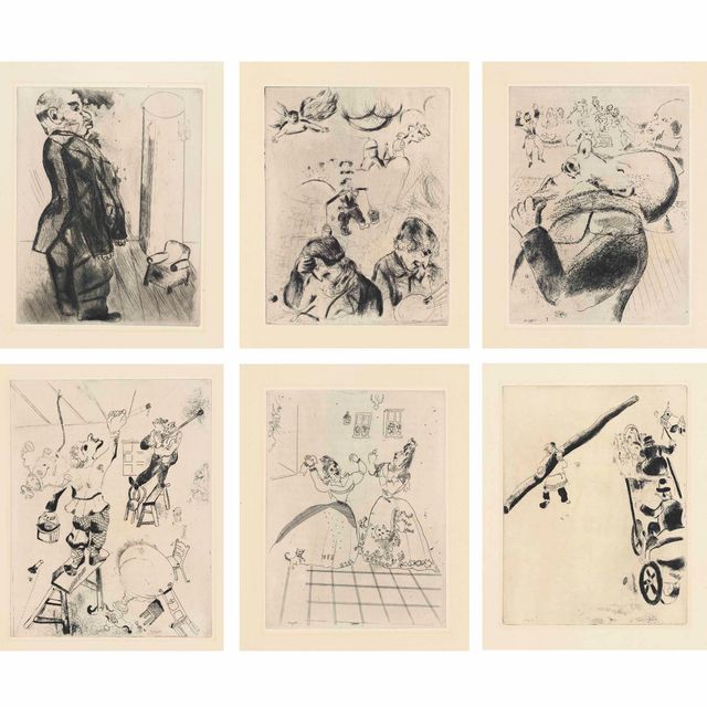 Marc Chagall — Николай Гоголь: Смертельное пламя