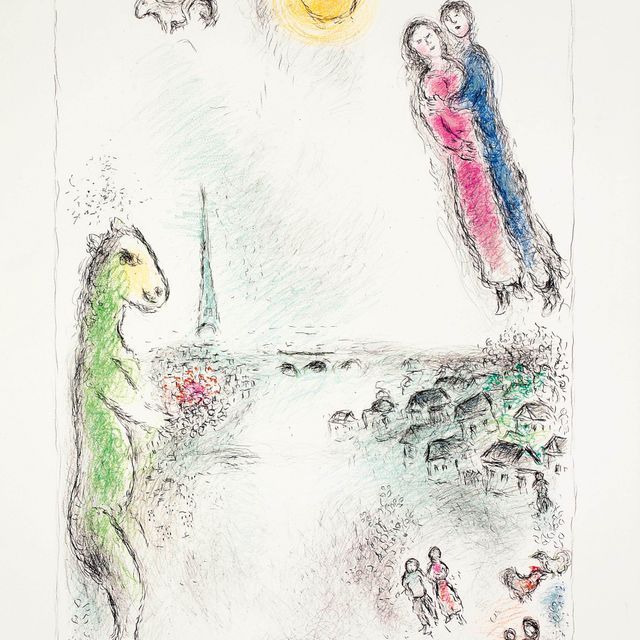 Marc Chagall — Лес двух рек (M. 974)