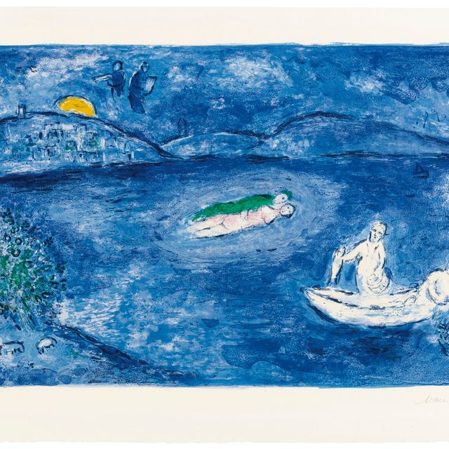 Marc Chagall — Лечо из "Дафниса и Хлои"