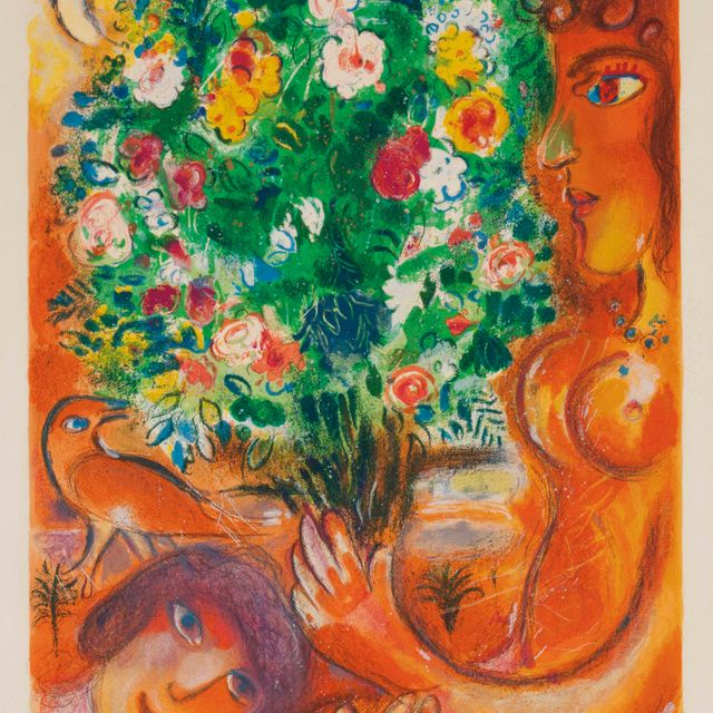 Marc Chagall — Женский букет из Ниццы и Лазурного берега (C. S. 37)
