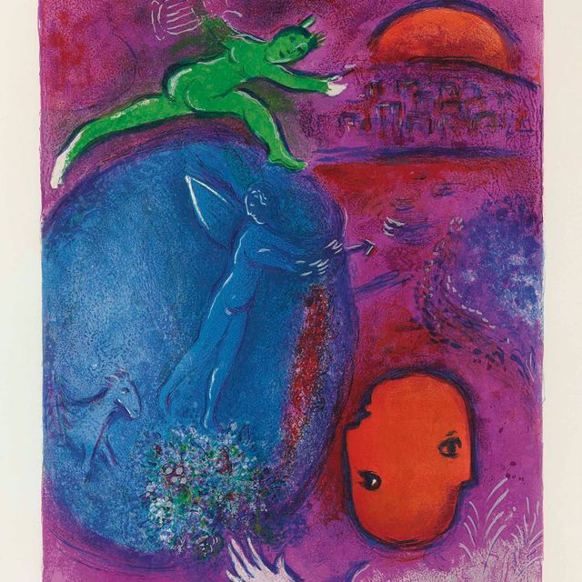 Marc Chagall — Песня о Ламоне и Дриасе, от: Дафнис и Хлоя (M. 311)