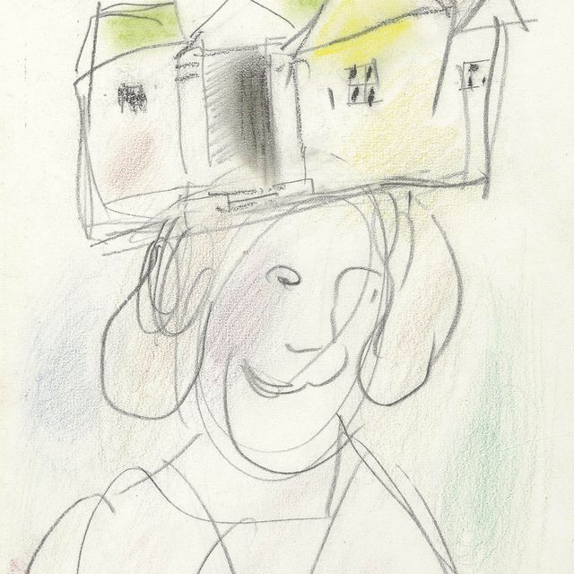 Marc Chagall — Козак и сын ангела