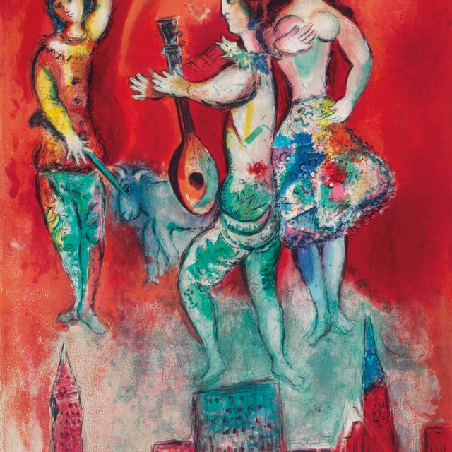 Marc Chagall — Кармен