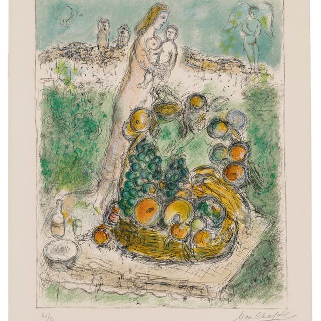 Marc Chagall — Ла Гранд Корбейль