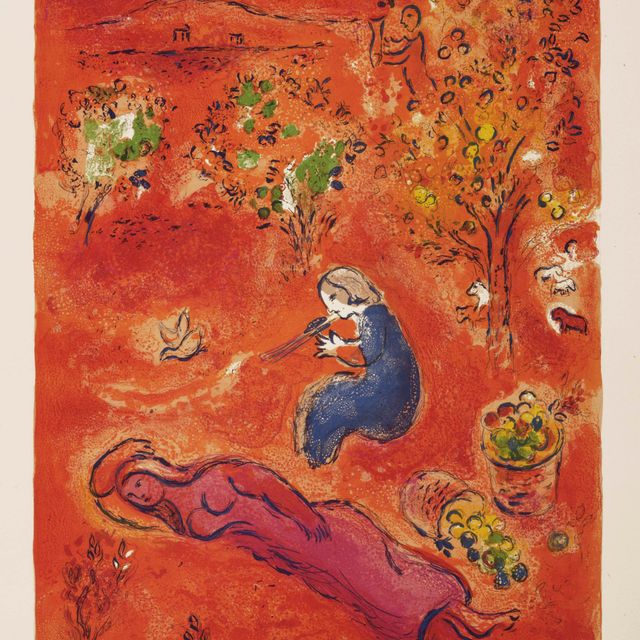 Marc Chagall — Миди, "Эте", от: Дафнис и Хлоя (M. 318)