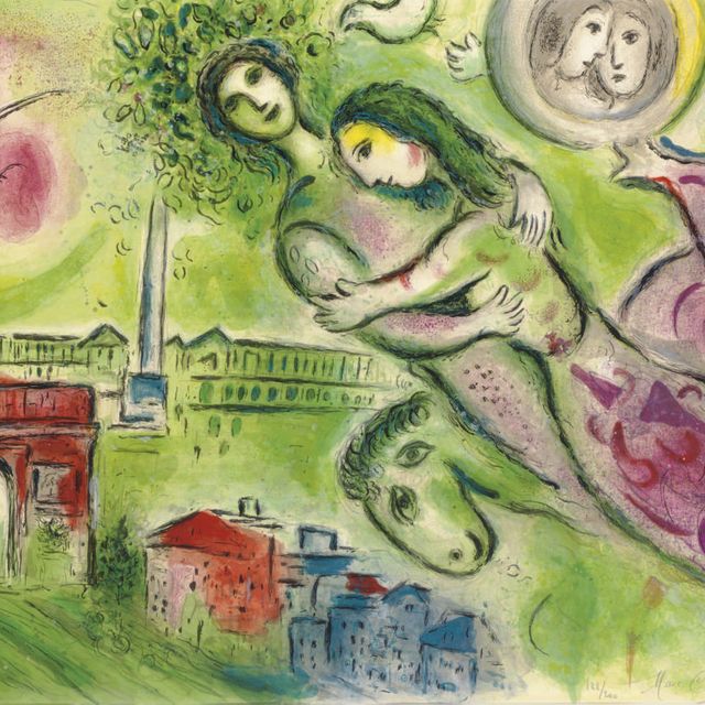 Marc Chagall — Ромео и Джульетта (Шарль Сорлье, 10)