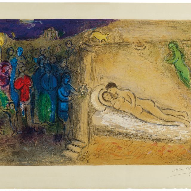 Marc Chagall — Гимн из "Дафниса и Хлои"